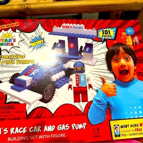 NEW TOY RACE CAR & GAS TANK - Picture 1 of 1